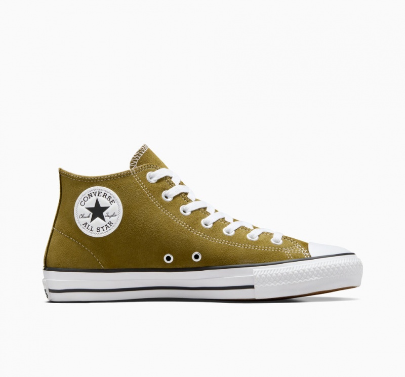 Converse Chuck Taylor All Star Pro Velúr Fehér Fekete | 306LCVBAU