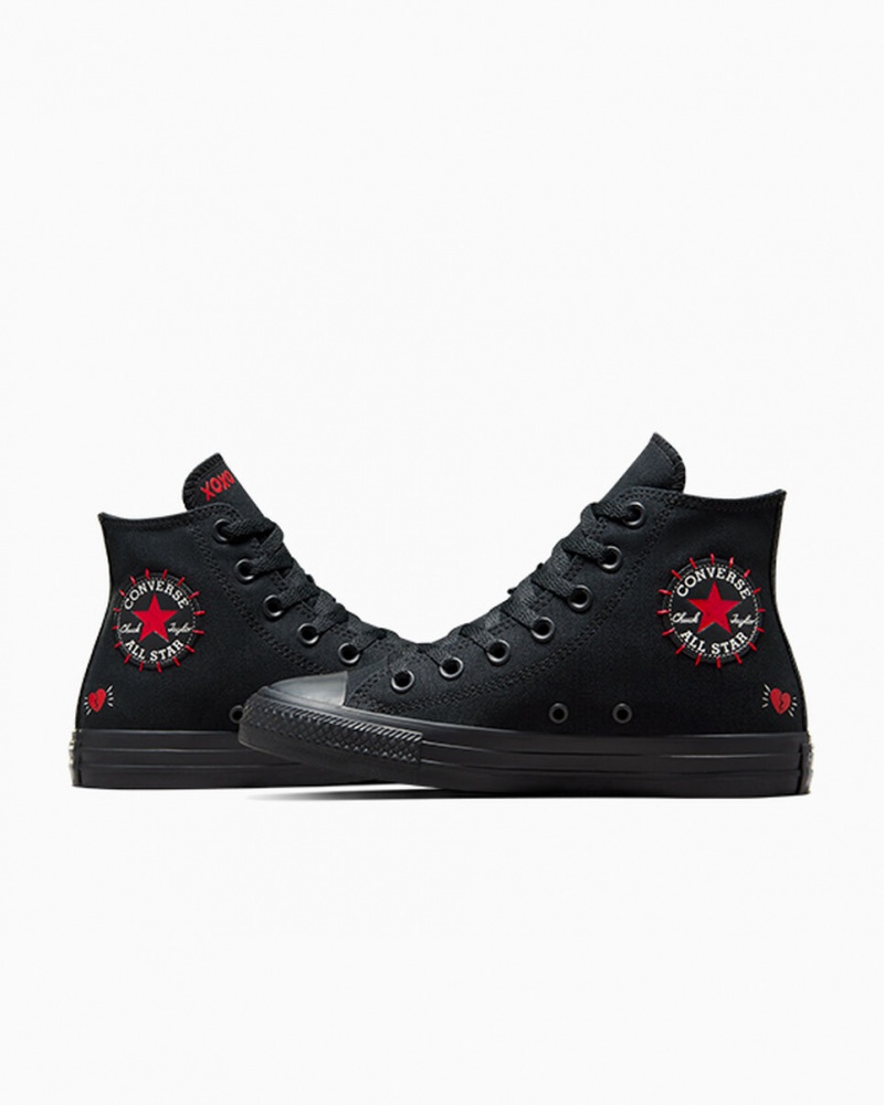 Converse Chuck Taylor All Star Rose Fekete Piros Zöld | 429YHJQWE