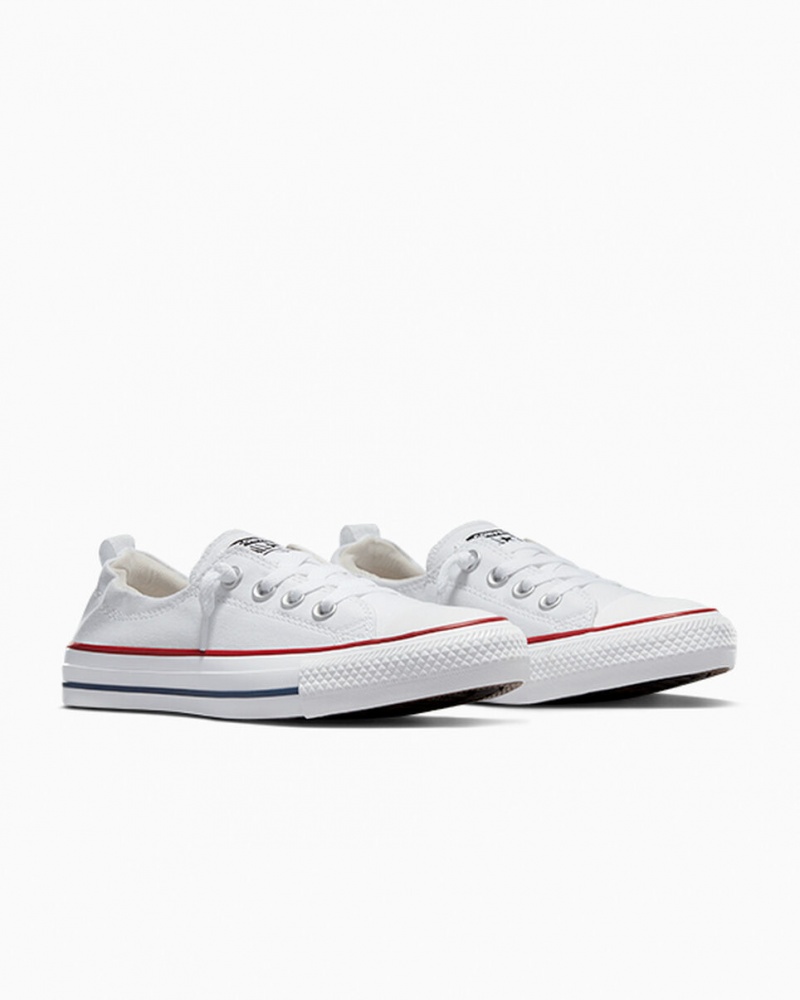 Converse Chuck Taylor All Star Shoreline Slip Fehér | 692JLAGEC