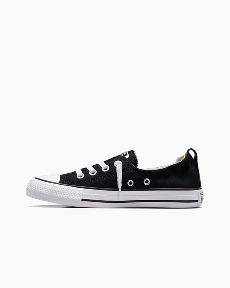 Converse Chuck Taylor All Star Shoreline Slip Fekete | 579UXCJMD