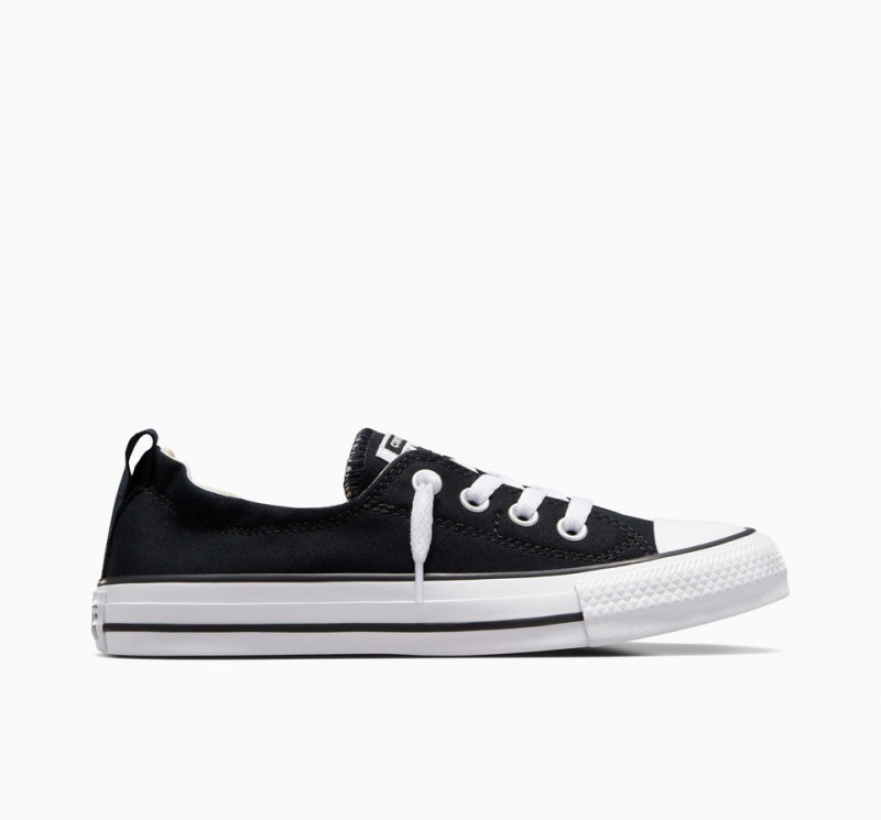 Converse Chuck Taylor All Star Shoreline Slip Fekete | 579UXCJMD