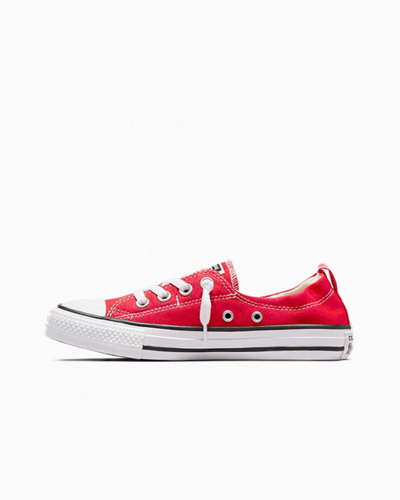 Converse Chuck Taylor All Star Shoreline Slip Piros | 721RHKDGC