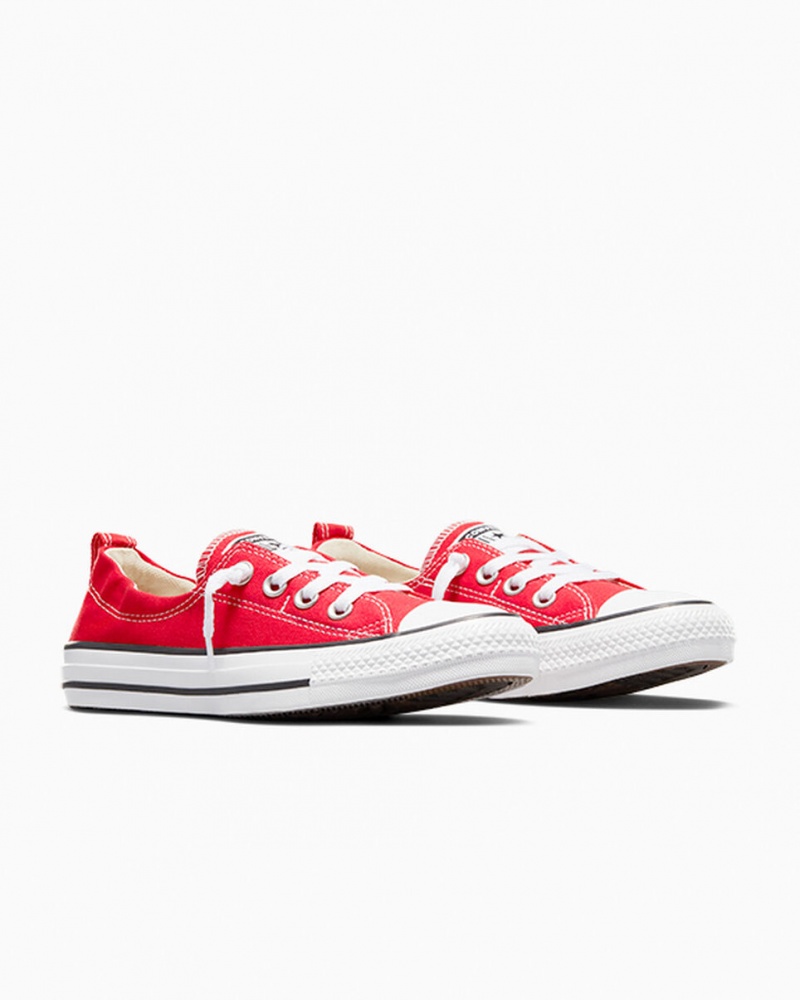 Converse Chuck Taylor All Star Shoreline Slip Piros | 721RHKDGC