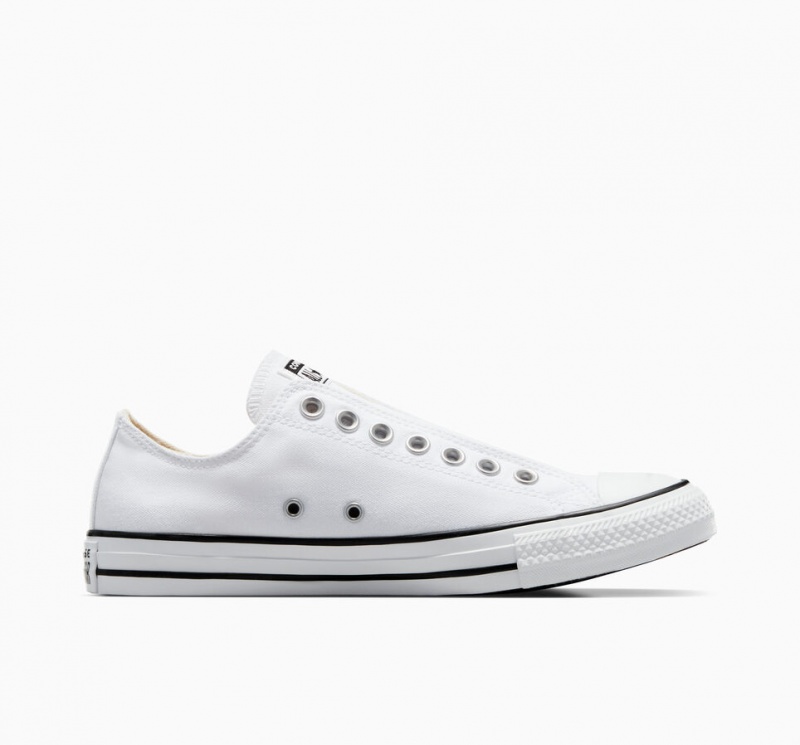 Converse Chuck Taylor All Star Slip Fehér Fekete Fehér | 605BTCEGS