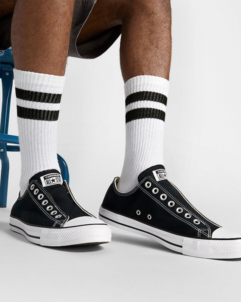 Converse Chuck Taylor All Star Slip Fekete Fehér Fekete | 423LKHERX