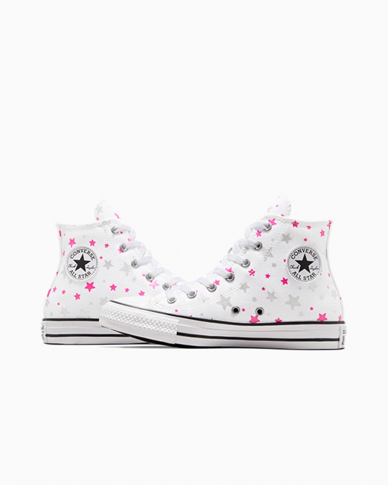 Converse Chuck Taylor All Star Sparkle Fehér Rózsaszín Fehér | 298COXPNE