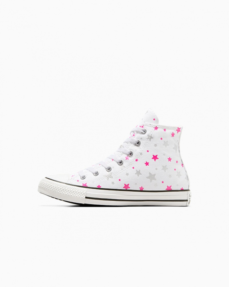 Converse Chuck Taylor All Star Sparkle Fehér Rózsaszín Fehér | 748EOKVTY