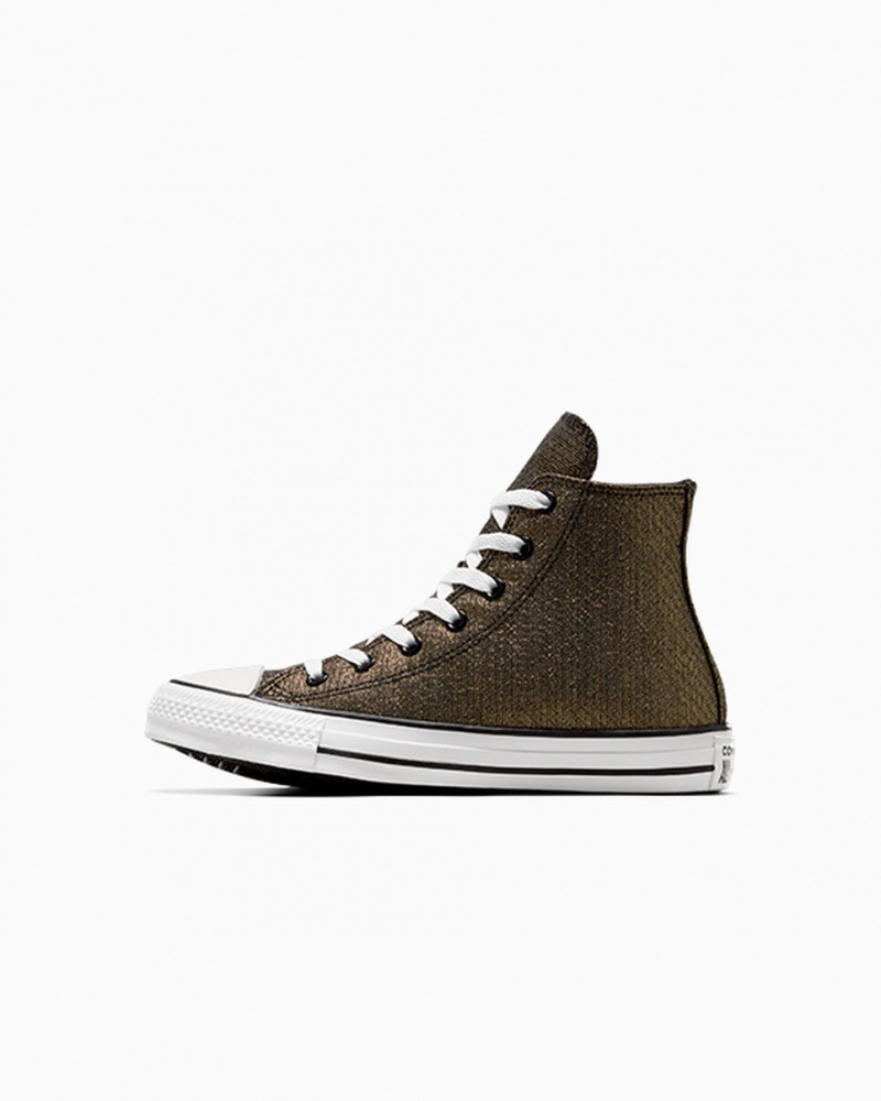 Converse Chuck Taylor All Star Sparkle Fekete Arany Fehér | 795YCUBWF