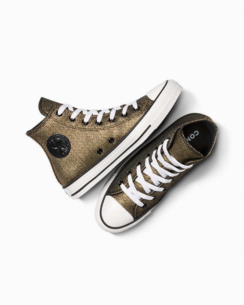 Converse Chuck Taylor All Star Sparkle Fekete Arany Fehér | 795YCUBWF