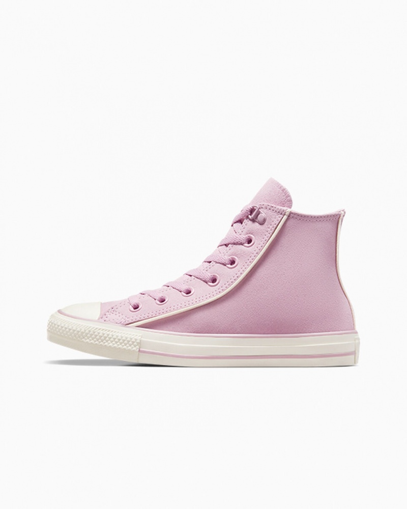 Converse Chuck Taylor All Star Velúr Phantom Violet / Egret | 983BKIYWT