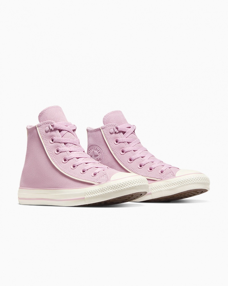 Converse Chuck Taylor All Star Velúr Phantom Violet / Egret | 983BKIYWT