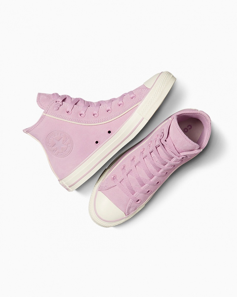 Converse Chuck Taylor All Star Velúr Phantom Violet / Egret | 983BKIYWT