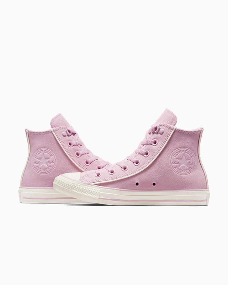 Converse Chuck Taylor All Star Velúr Phantom Violet / Egret | 983BKIYWT