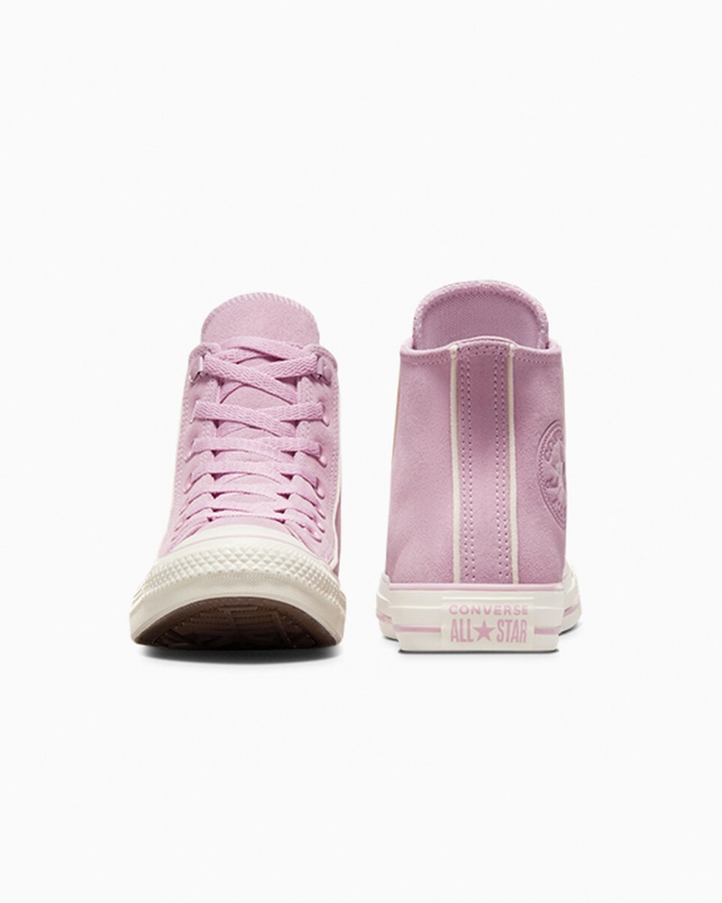 Converse Chuck Taylor All Star Velúr Phantom Violet / Egret | 983BKIYWT