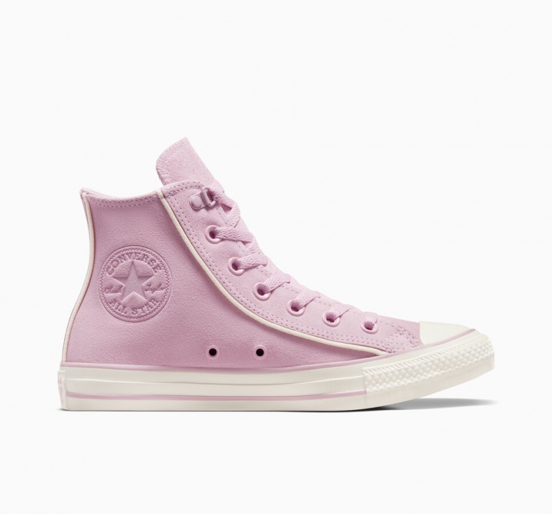 Converse Chuck Taylor All Star Velúr Phantom Violet / Egret | 983BKIYWT