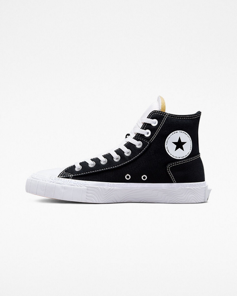 Converse Chuck Taylor Alt Star Vászon Fekete Fehér Fehér | 436TRAEZY