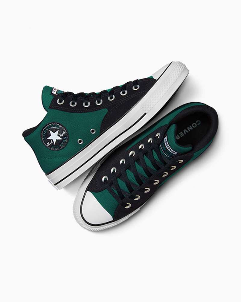 Converse Chuck Taylor Malden Utcai Fekete Fehér | 938XJTKBM