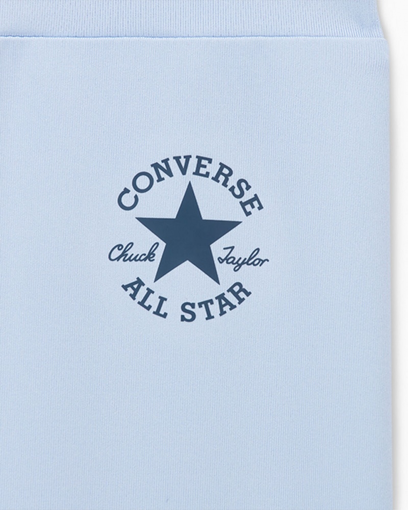 Converse Chuck Taylor Patch High Rise Leggings Mystic Sky | 650SXZABM