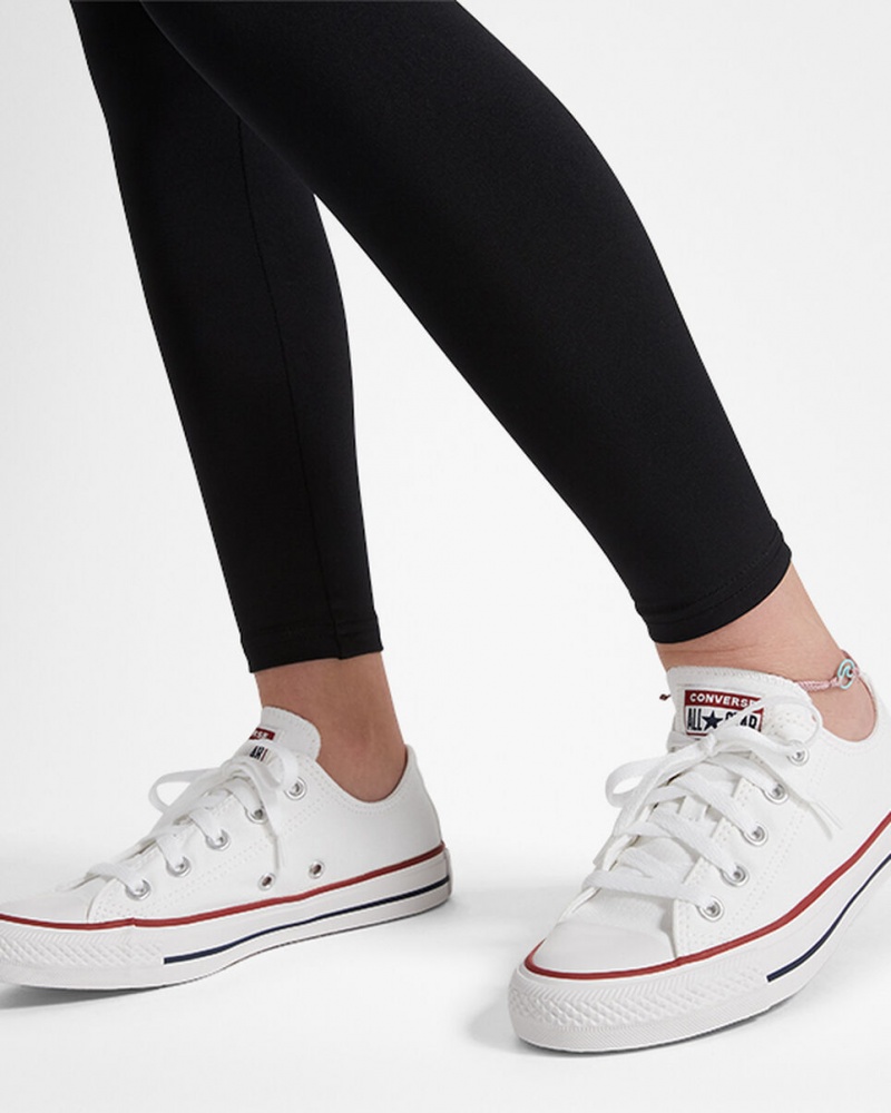 Converse Chuck Taylor Patch High Rise Leggings Fekete | 690QXHUJD