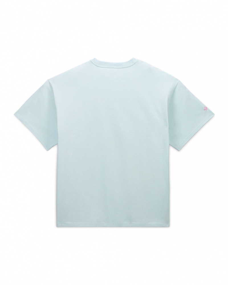 Converse Converse Go-To All Star Pride Together T-Shirt Aqua Mist | 237YFTNZK