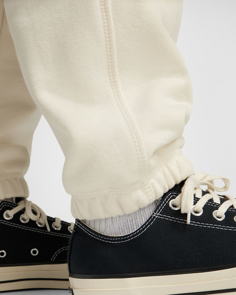 Converse Converse Gold Standard Loose-Fit Sweatpants Egret | 134LFBCRP