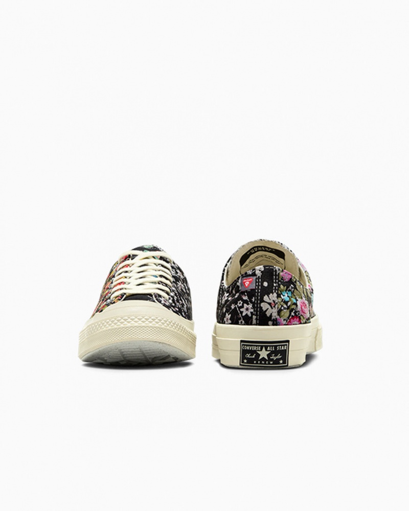 Converse Converse Upcycled Floral Chuck 70 Fekete Fekete | 846AZIKSR