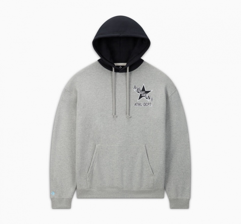 Converse Converse x Awake NY French Terry Hoodie Szürke | 342DFUSXC