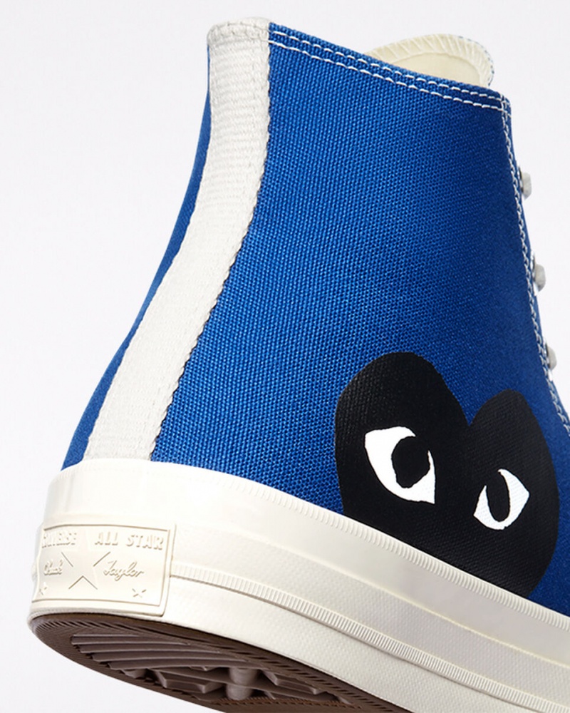 Converse Converse x Comme des Garçons PLAY Chuck 70 Kék Fekete | 725VCPRUS