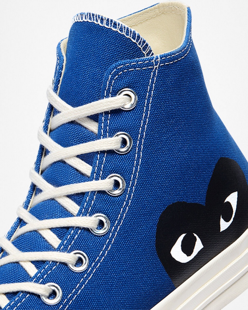 Converse Converse x Comme des Garçons PLAY Chuck 70 Kék Fekete | 725VCPRUS