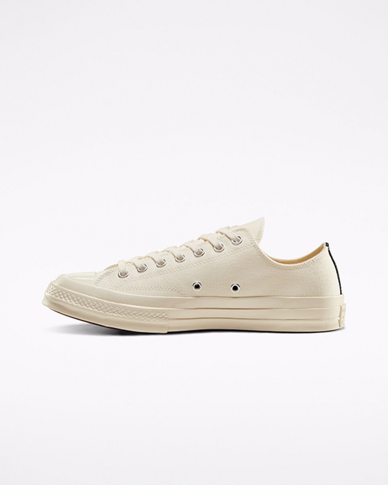 Converse Converse x Comme des Garçons PLAY Chuck 70 Fehér Piros | 276HAPDZY