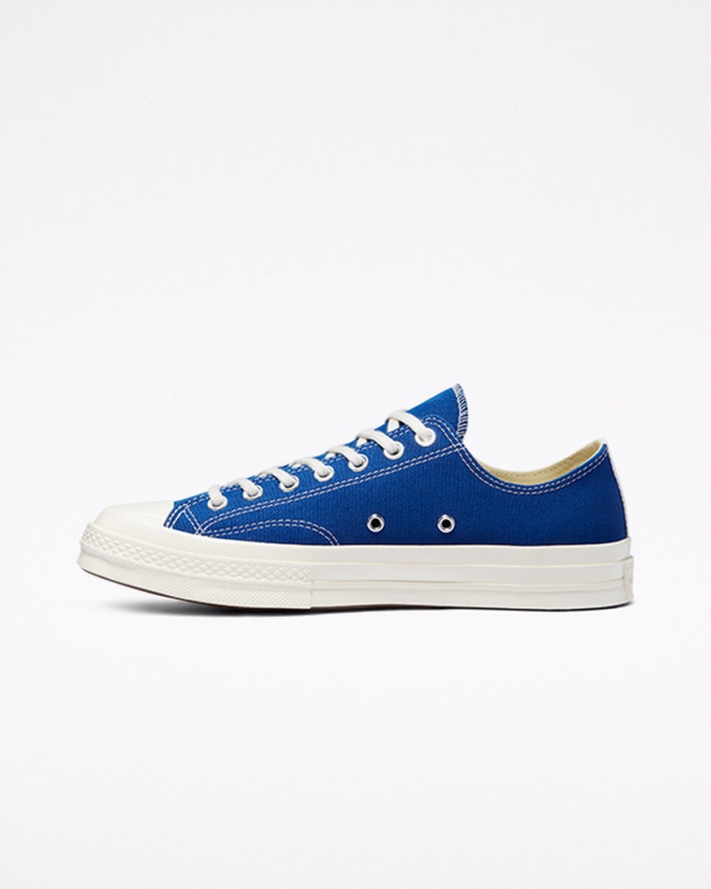 Converse Converse x Comme des Garçons PLAY Chuck 70 Kék Fekete | 183BXDWHC