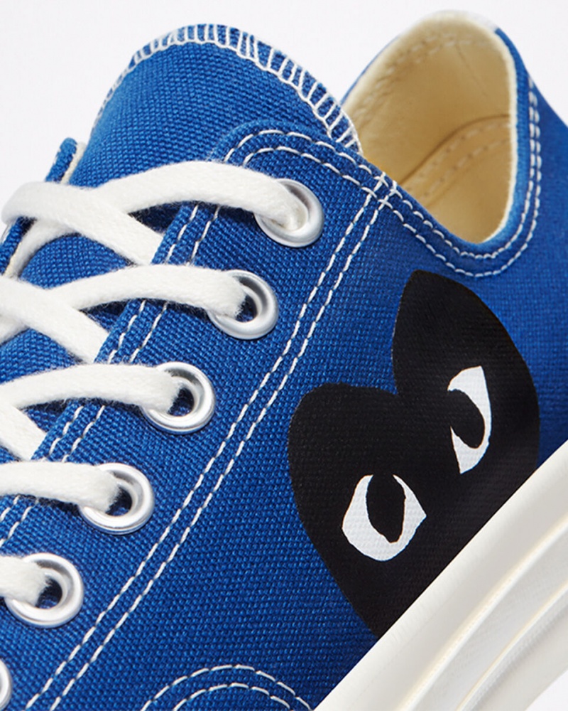 Converse Converse x Comme des Garçons PLAY Chuck 70 Kék Fekete | 183BXDWHC