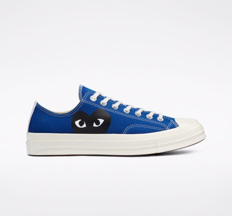 Converse Converse x Comme des Garçons PLAY Chuck 70 Kék Fekete | 183BXDWHC