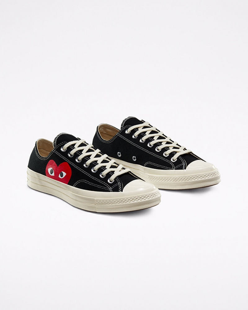 Converse Converse x Comme des Garçons PLAY Chuck 70 Fekete Fehér Piros | 620ILKHGC