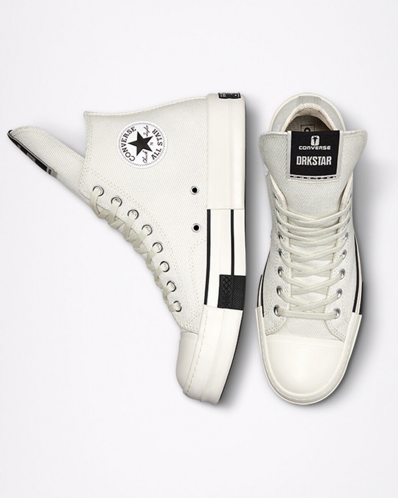 Converse Converse x DRKSHDW DRKSTAR Chuck 70 Fehér Fekete | 576JZLMBE