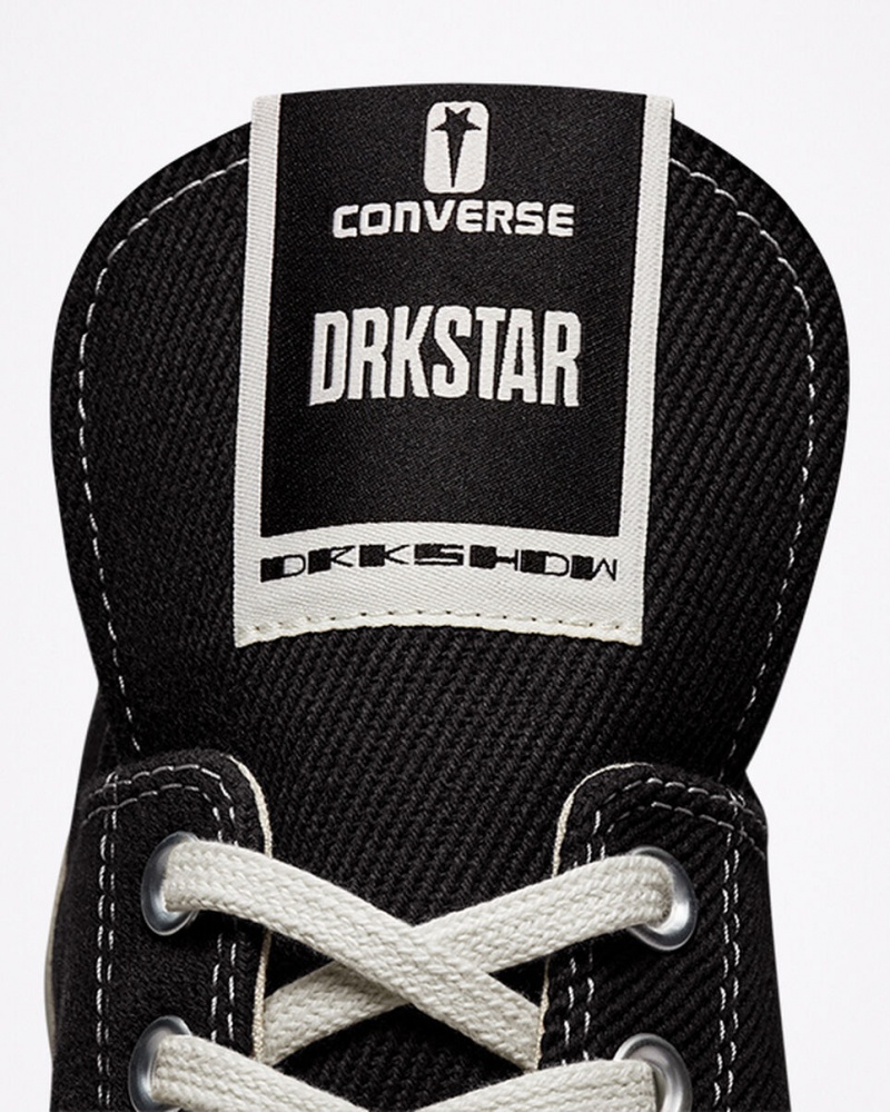 Converse Converse x DRKSHDW DRKSTAR Chuck 70 Fekete Fekete | 719MQDIYE