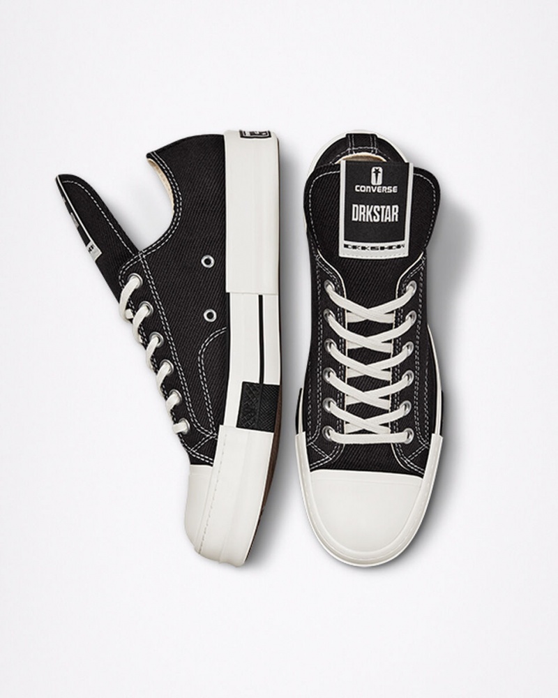 Converse Converse x DRKSHDW DRKSTAR Chuck 70 Fekete Fekete | 654KIYWBN