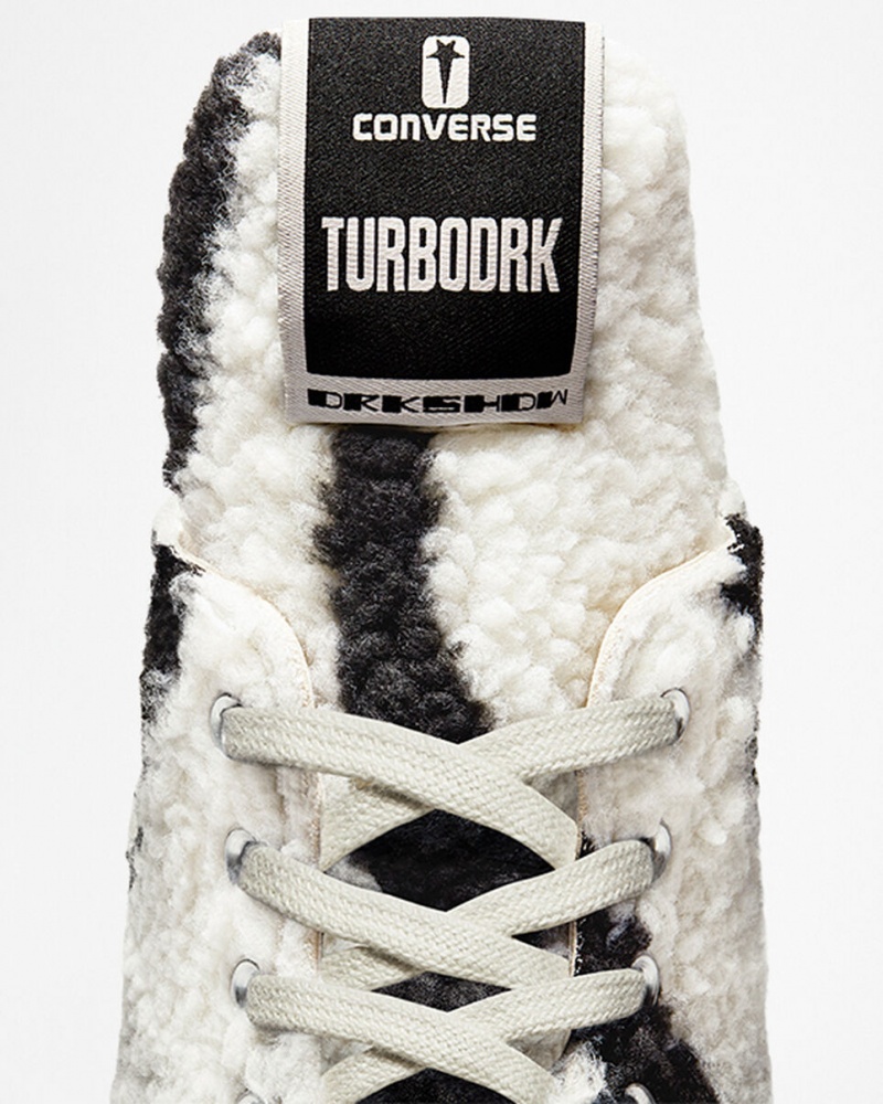 Converse Converse x DRKSHDW TURBODRK Chuck 70 Fehér Fekete | 126DAOQVM