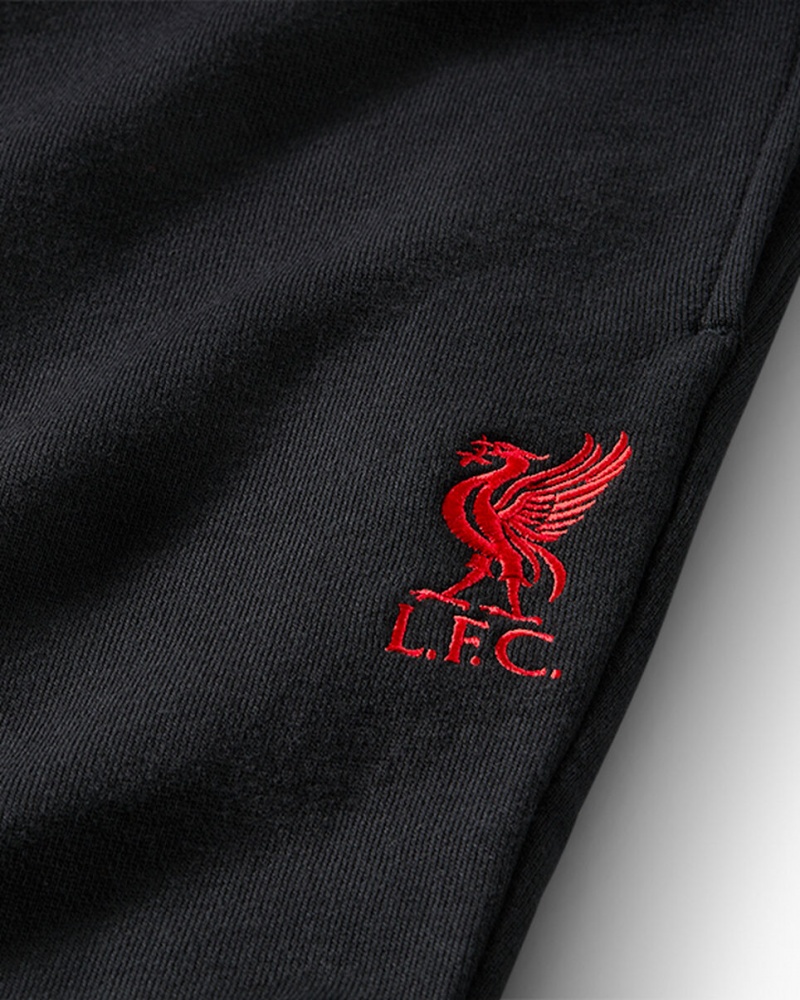 Converse Converse x LFC Knit Loose-Fit Pants Fekete | 174WYGITK