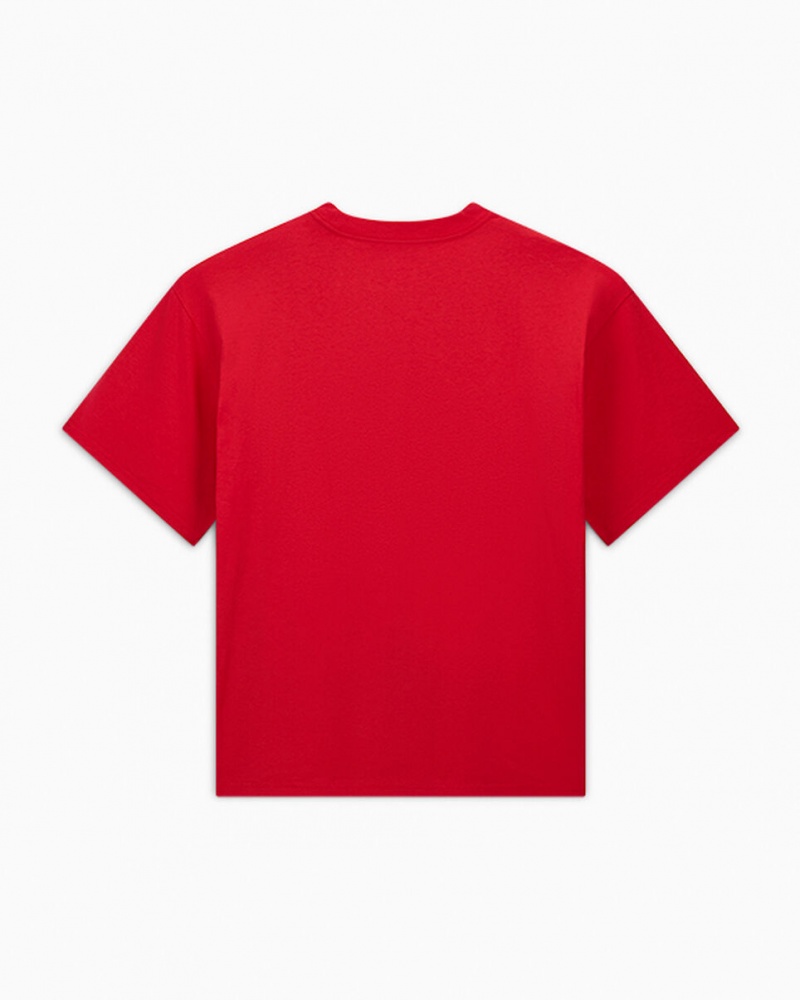 Converse Converse x LFC Loose-Fit T-Shirt Tomato | 420XKAWQC