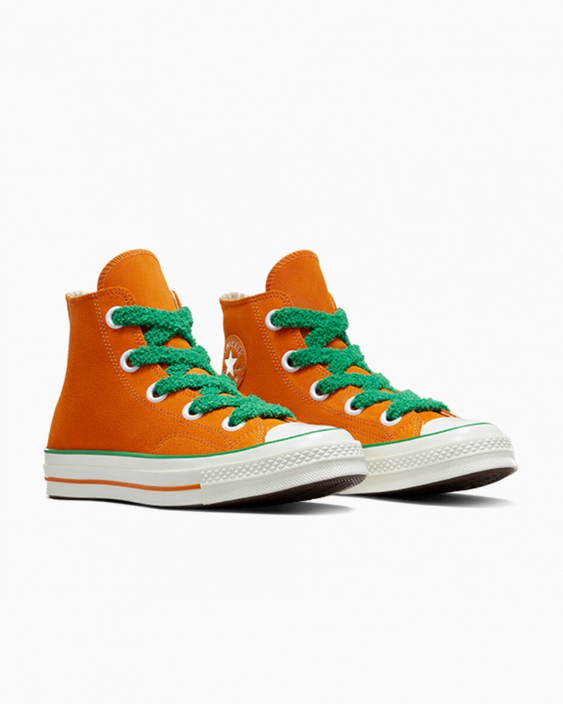 Converse Converse x Wonka Chuck 70 Oompa Loompa Narancssárga Zöld | 985BECSIP