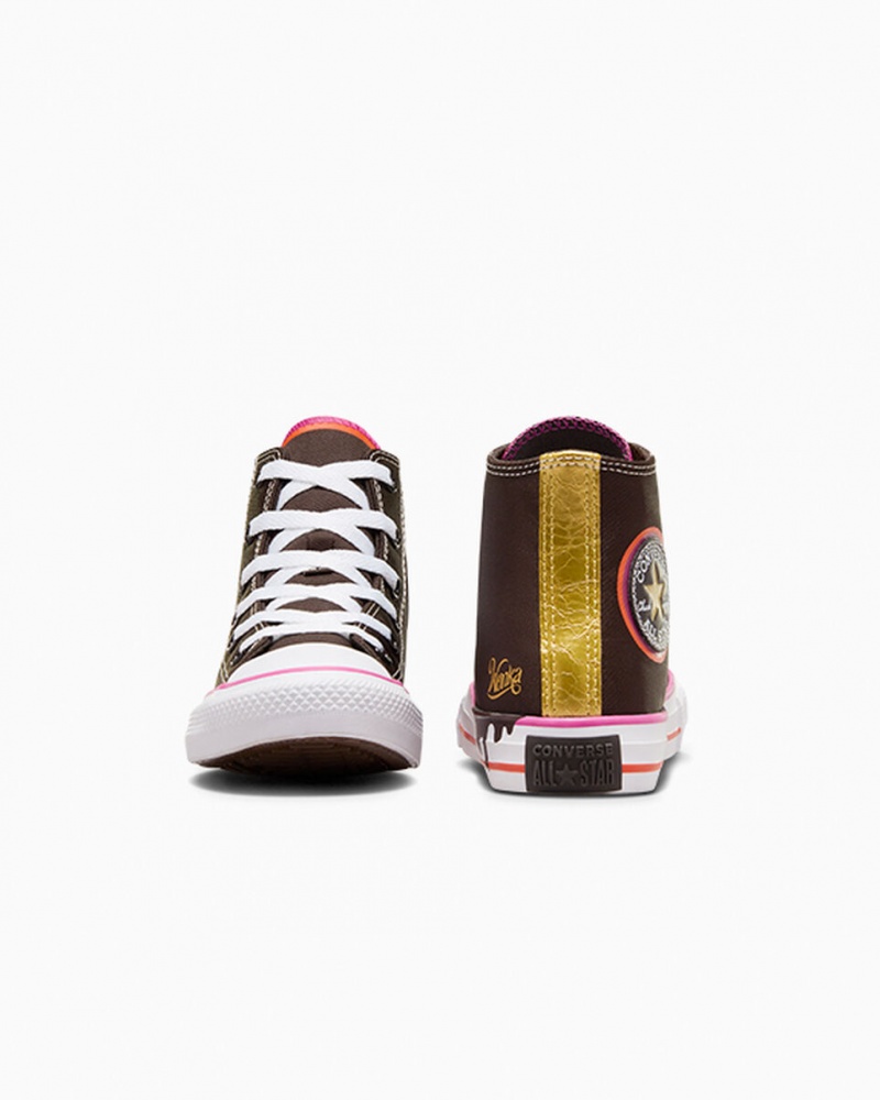 Converse Converse x Wonka Chuck Taylor All Star Barna Fehér | 147DAXOBS