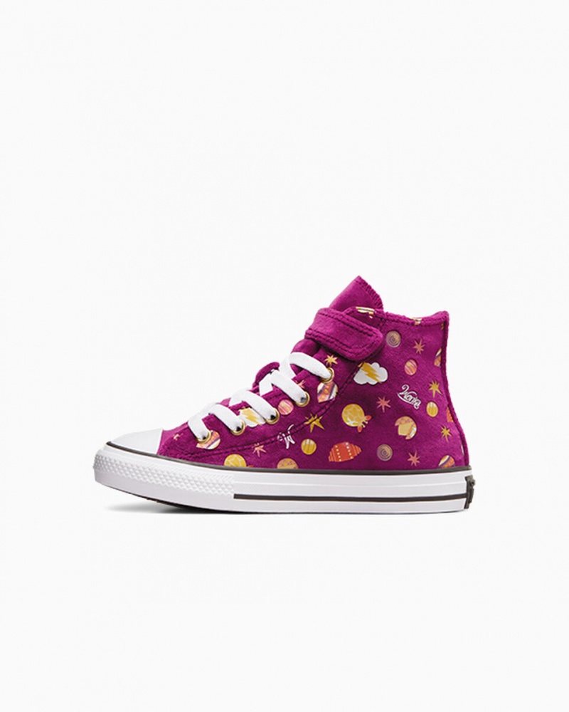 Converse Converse x Wonka Chuck Taylor All Star Easy On Lila Arany Fehér | 741LBPKJS