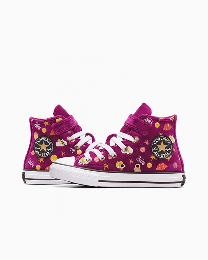 Converse Converse x Wonka Chuck Taylor All Star Easy On Lila Arany Fehér | 741LBPKJS