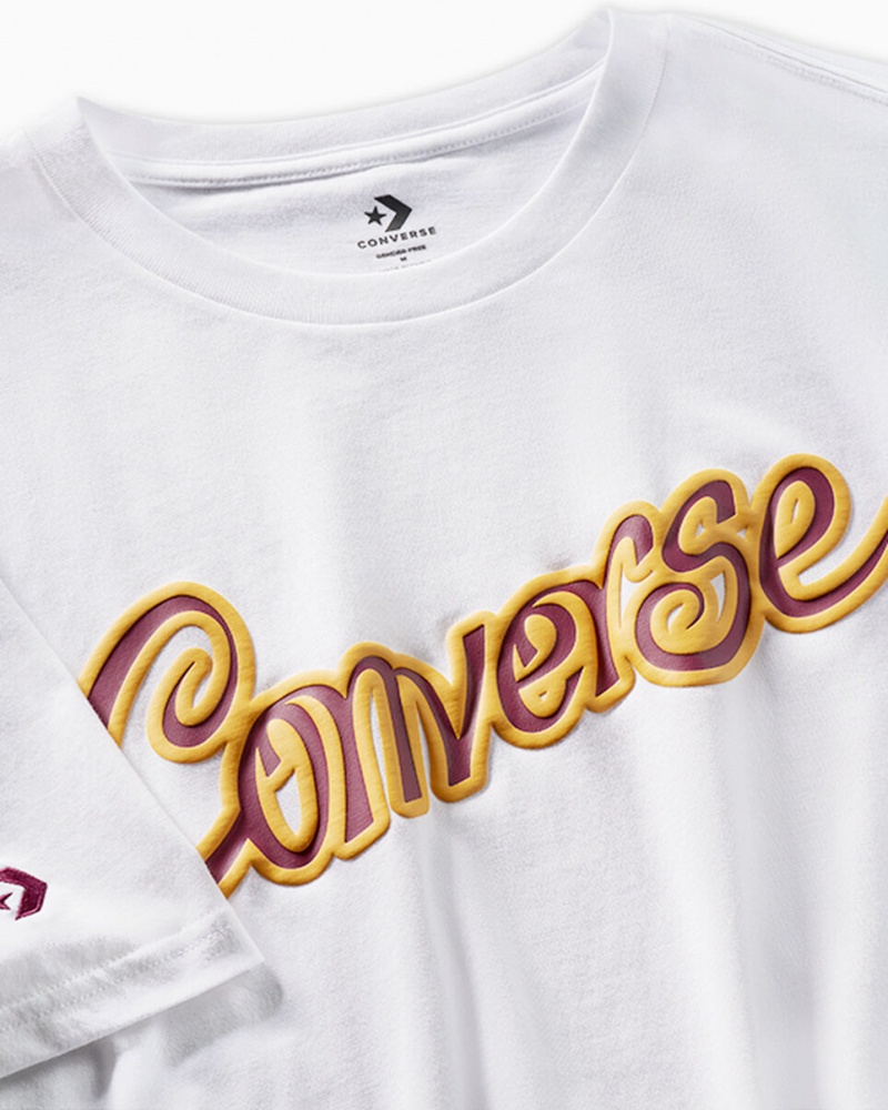 Converse Converse x Wonka T-Shirt Fehér | 520XMPFYL