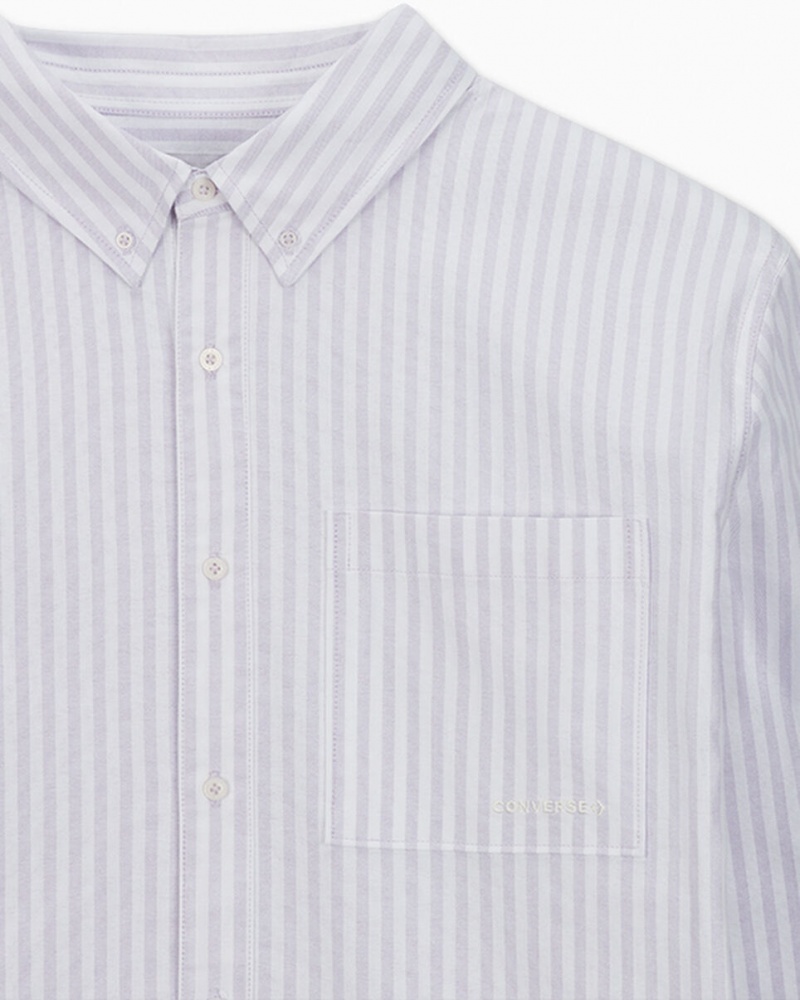 Converse Csíkos Oxford Button-Up Shirt Csíkok | 531CSIFPZ