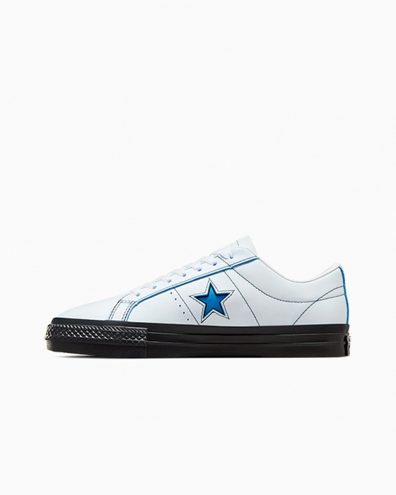 Converse Eddie Cernicky One Star Pro Fehér Fekete Kék | 591KVTPAO