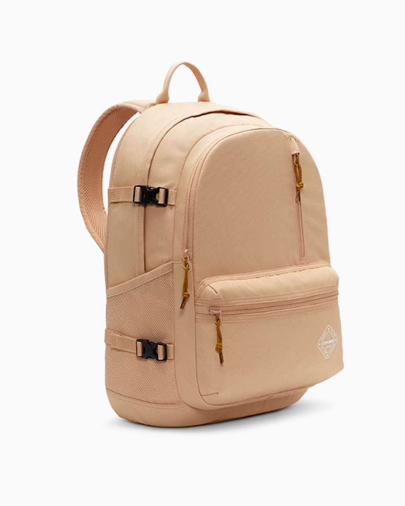 Converse Grafika Egyenes Edge Backpack Epic Dune | 578JNFRXZ