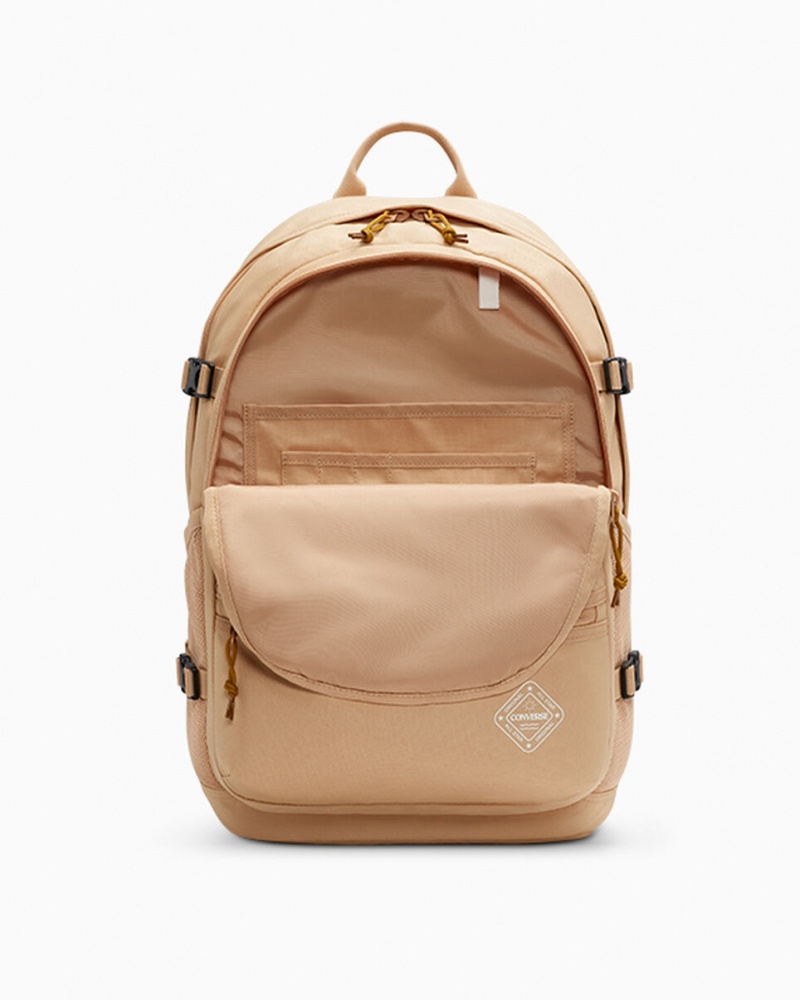 Converse Grafika Egyenes Edge Backpack Epic Dune | 578JNFRXZ