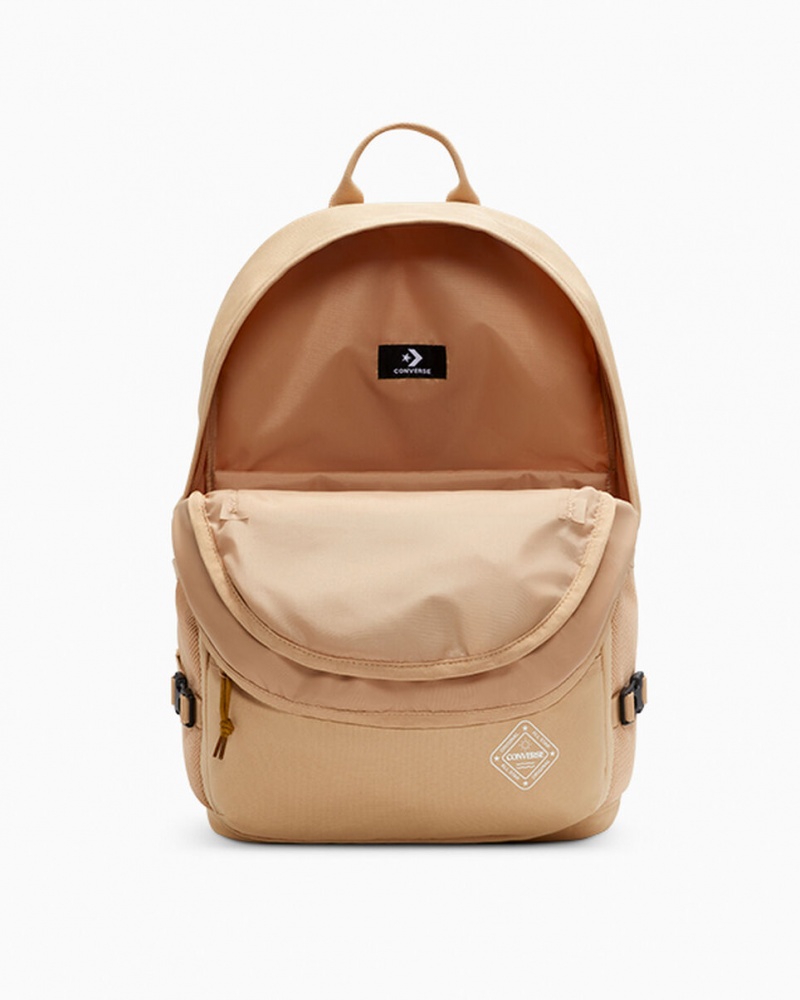 Converse Grafika Egyenes Edge Backpack Epic Dune | 578JNFRXZ